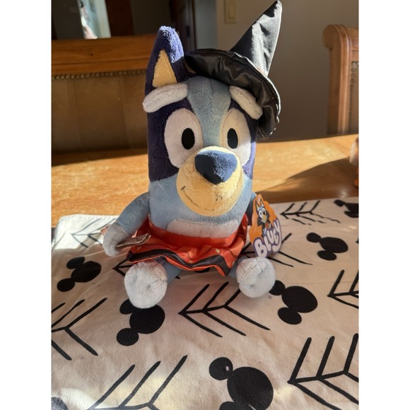 moose toys Other - Bluey Bingo Halloween Witch Plush NWT Disney